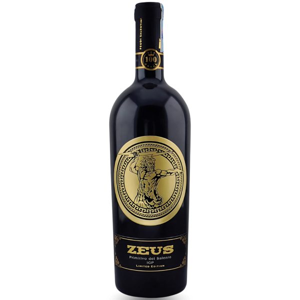 <p><strong>Rượu Vang Zeus Primitivo Del Salento</strong> gợi mở hương mận