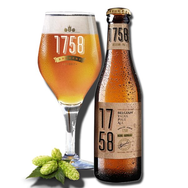 Bia 1758 IPA mang thương hiệu 1758
