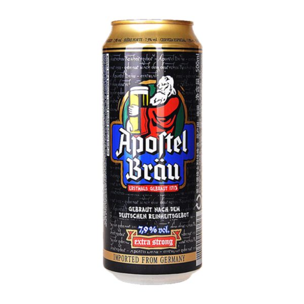 Bia Apostel Brau Extra Strong mang thương hiệu Apostel