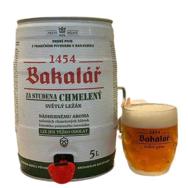 Bia Bakalar Dry Hopped Lager mang thương hiệu Bakalar
