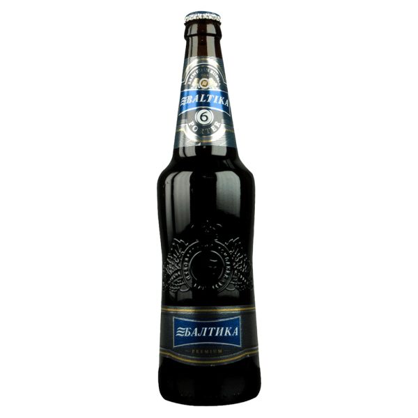 Bia Baltika số 6 mang thương hiệu Baltika