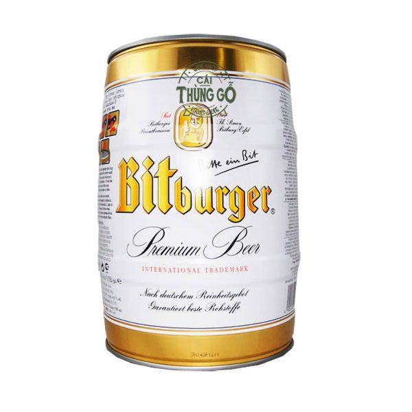 Bia Bitburger mang thương hiệu Bitburger