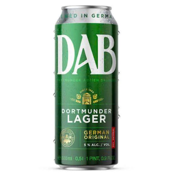 Bia Dab Lager mang thương hiệu DAB
