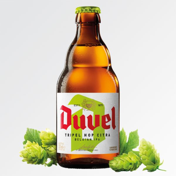 Bia Duvel Tripel Hop mang thương hiệu Duvel