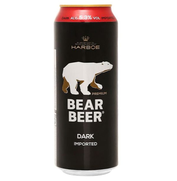 Bia gấu Bear Beer Dark Imported mang thương hiệu Bear Beer
