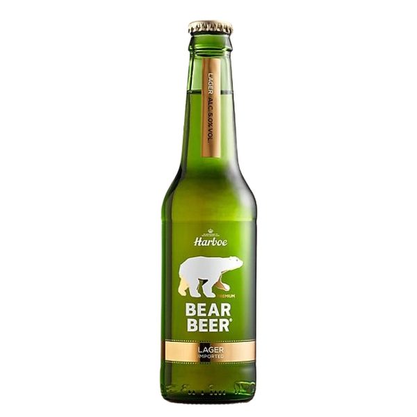 Bia gấu Bear Beer Lager mang thương hiệu Bear Beer
