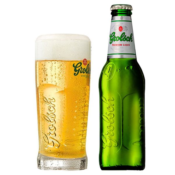 Bia Grolsch mang thương hiệu Grolsch