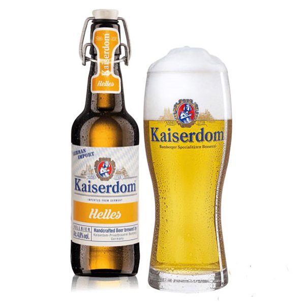 Bia Kaiserdom Helles mang thương hiệu Kaiserdom