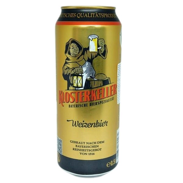 Bia Klosterkeller Weizenbier mang thương hiệu Klosterkeller