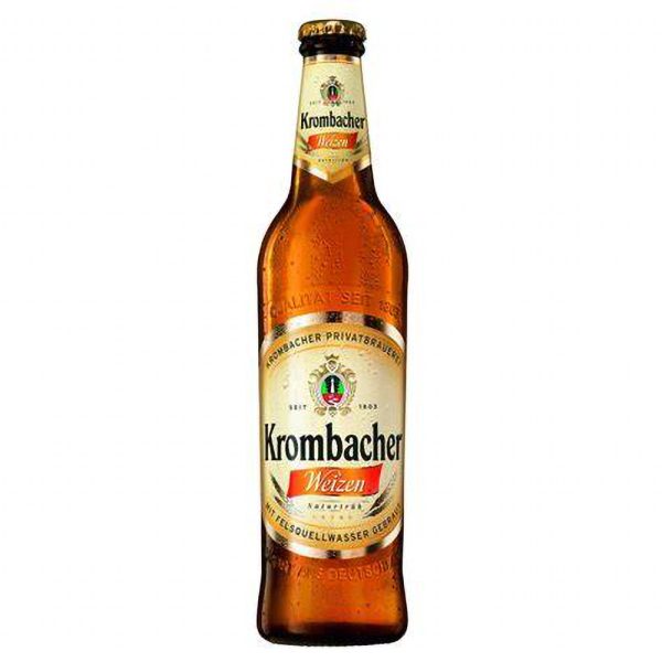 Bia Krombacher Weizen mang thương hiệu Krombacher