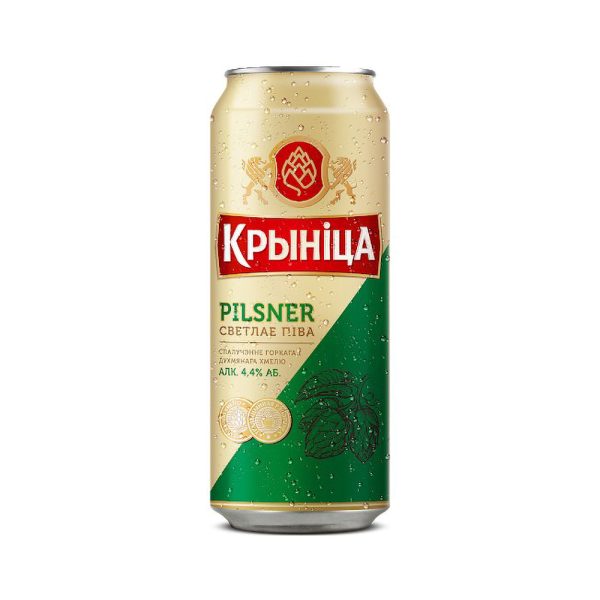 Bia Krynica Pilsner mang thương hiệu Krynica