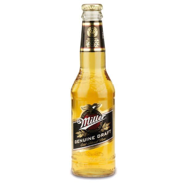 Bia Miller Genuine Draft mang thương hiệu Miller Genuine Draft