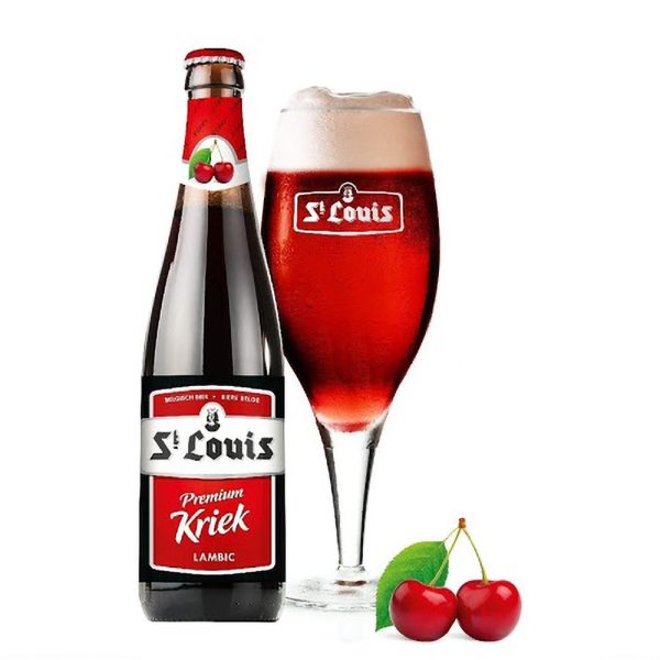 Bia St. Louis Premium Kriek mang thương hiệu St. Louis