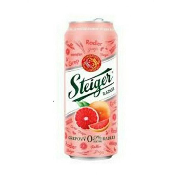 Bia Steiger Grepovy Radler (vị bưởi hồng mang thương hiệu Steiger