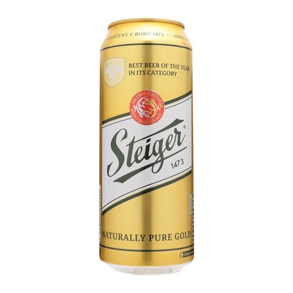 Bia Steiger vàng mang thương hiệu Steiger
