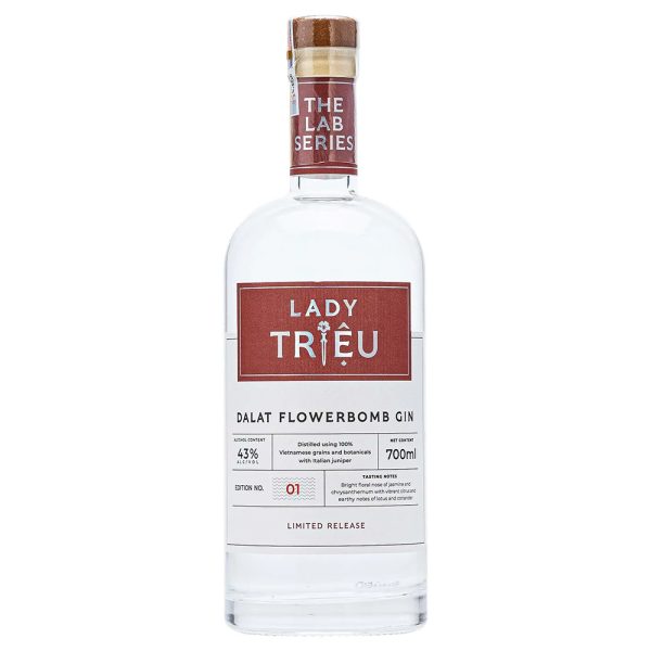 Gin Lady Trieu Dalat Flowerbomb Gin
