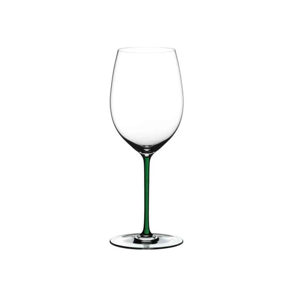 Ly Rượu Vang Đỏ RIEDEL Fatto A Mano Cabernet / Merlot Green RQ