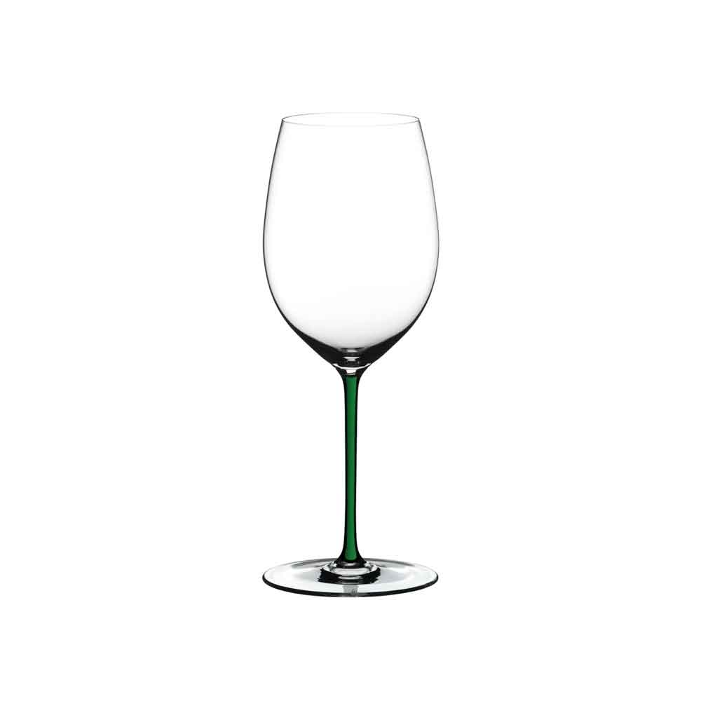 Ly Rượu Vang Đỏ RIEDEL Fatto A Mano Cabernet / Merlot Green RQ