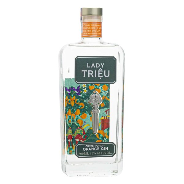 Lady Trieu Contemporary Orange Gin