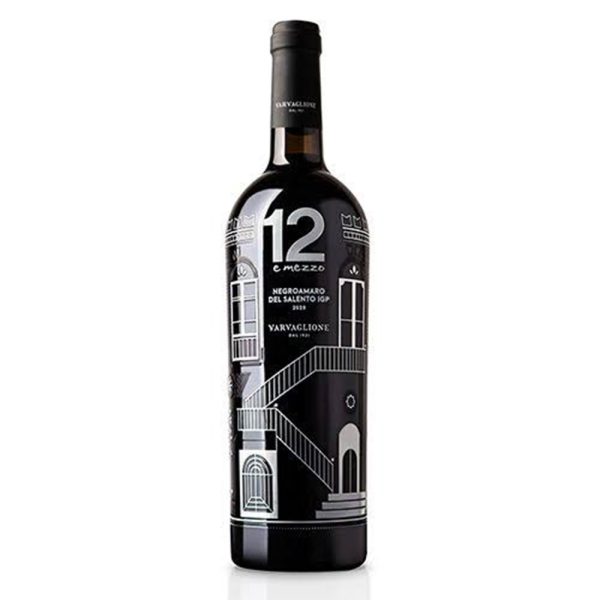 12 E Mezzo Masseria Negroamaro del Salento IGP | Rượu vang đỏ | Quốc gia: Ý | Xuất xứ: Salento/Puglia | Giống nho: Negroamaro