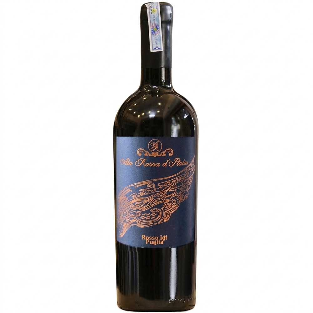 Ala Rossa D’ Italia Rosso Igt Puglia thuộc danh mục Rượu Vang > Rượu Vang Đỏ. Thương hiệu/nhãn: Ala Rossa. Xuất xứ: Puglia