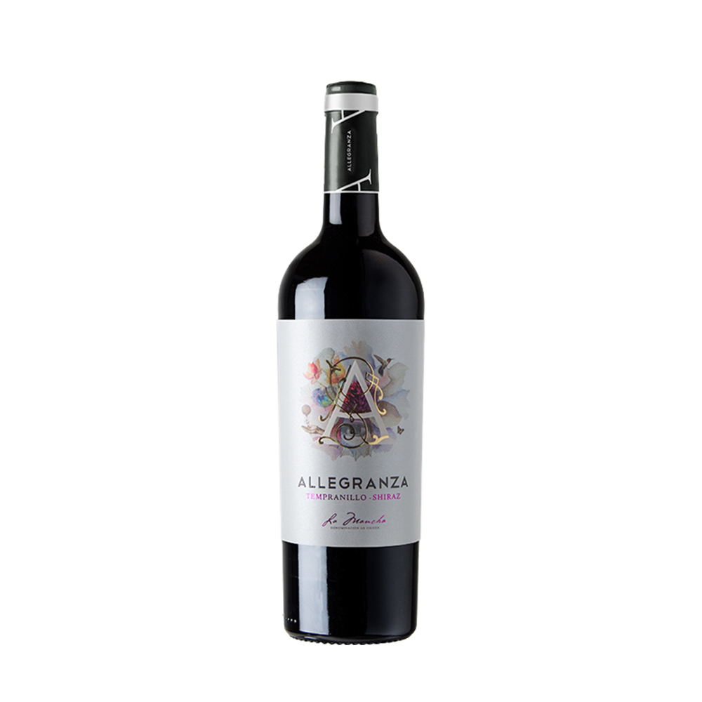Rượu Vang Tây Ban Nha Allegranza Tempranillo mang thương hiệu Allegranza