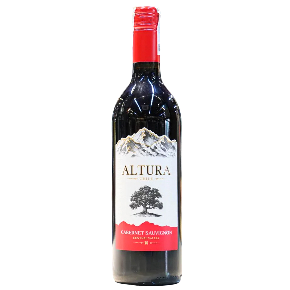Rượu Vang Altura Cabernet Sauvignon mang thương hiệu Exportadora Y Com. Vinedos Patricio Butron Ltda