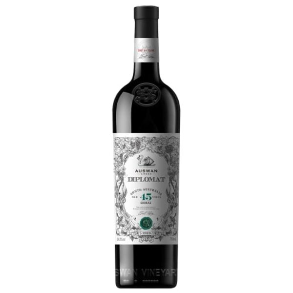 Rượu Vang Auswan Creek Diplomat 45 Shiraz