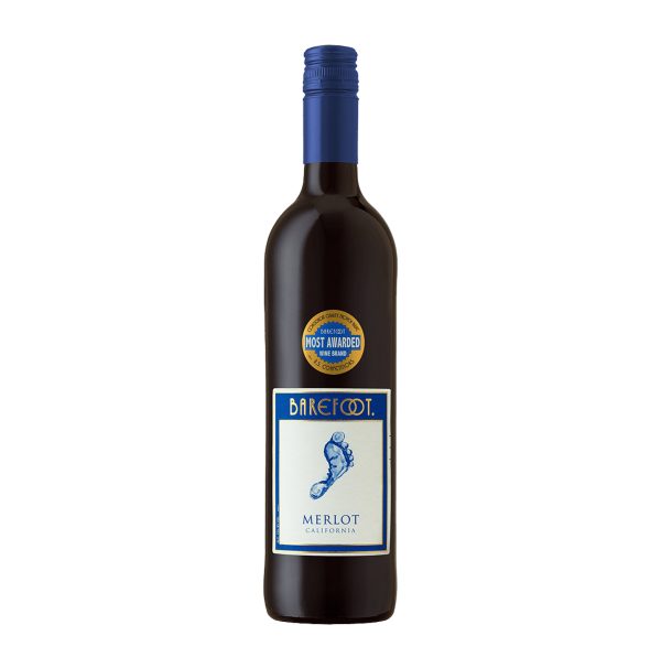 Rượu Vang Barefoot Merlot mang thương hiệu Barefoot