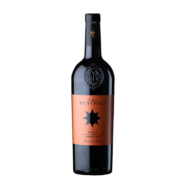 Rượu Vang Beatrice Primitivo Puglia IGT Collezione mang thương hiệu Cantine Pirovano
