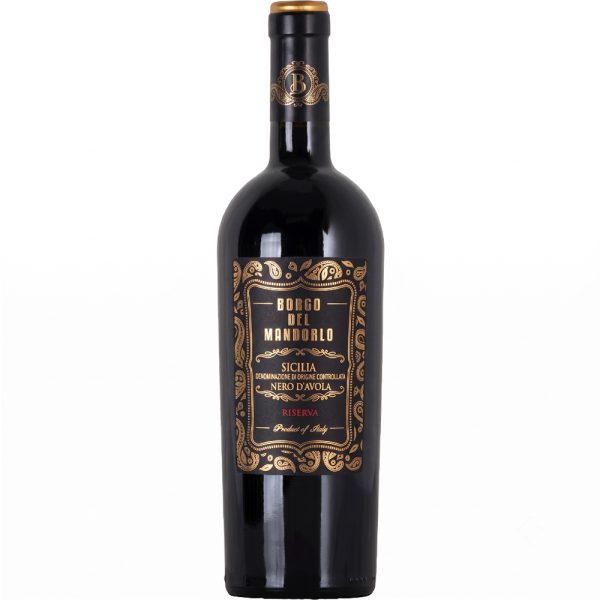 BORGO DEL MANDORLO "Riserva" | Rượu vang đỏ | Quốc gia: Ý | Xuất xứ: Sicily | Sicilia DOC Nero d’Avola | Giống nho: Nero d'Avola | Nồng độ: 14.0% | Giải thưởng: 94 | LM