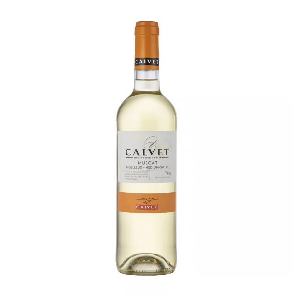 Rượu Vang Calvet Varietals Muscat Moelleux Medium Sweet mang thương hiệu Calvet