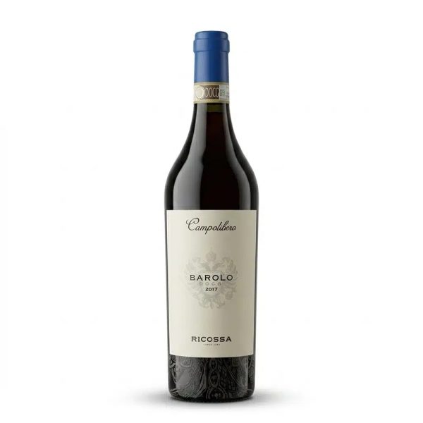Campolibero Barolo DOCG Ricossa thuộc danh mục Rượu Vang > Rượu Vang Đỏ. Thương hiệu/nhãn: Campolibero. Xuất xứ: Piedmonte