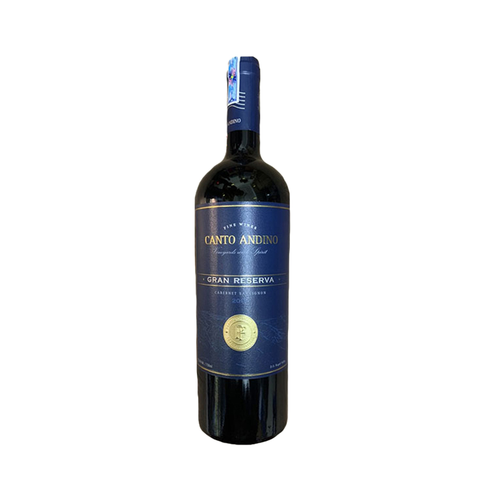 Rượu Vang Chile Canto Andino Grand Reserva mang thương hiệu Canto Andino