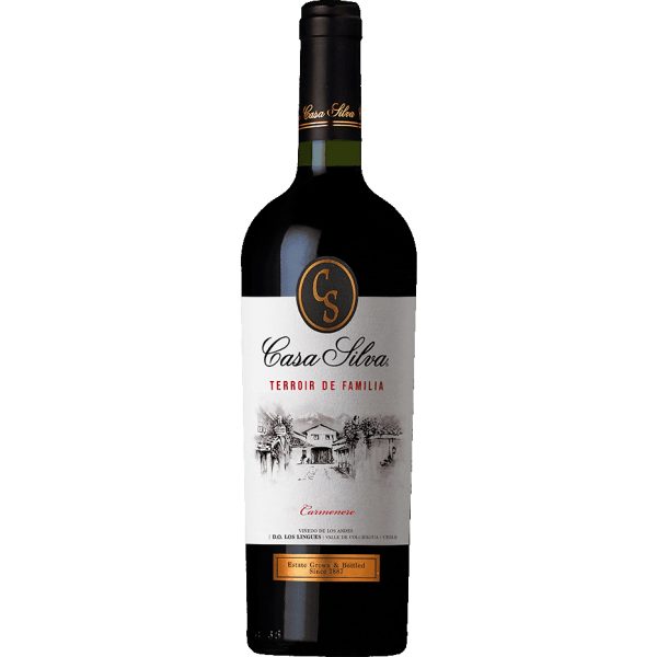 CASA SILVA "Terroir de Familia" | Rượu vang đỏ | Quốc gia: Chile | Xuất xứ: Colchagua | Los Lingues | Giống nho: Carmenere | Giải thưởng: 90 | TA
