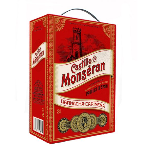 Rượu Vang CASTILLO DE MONSERAN GARNACHA RED BIB 3 lít mang thương hiệu Castillo de Monseran