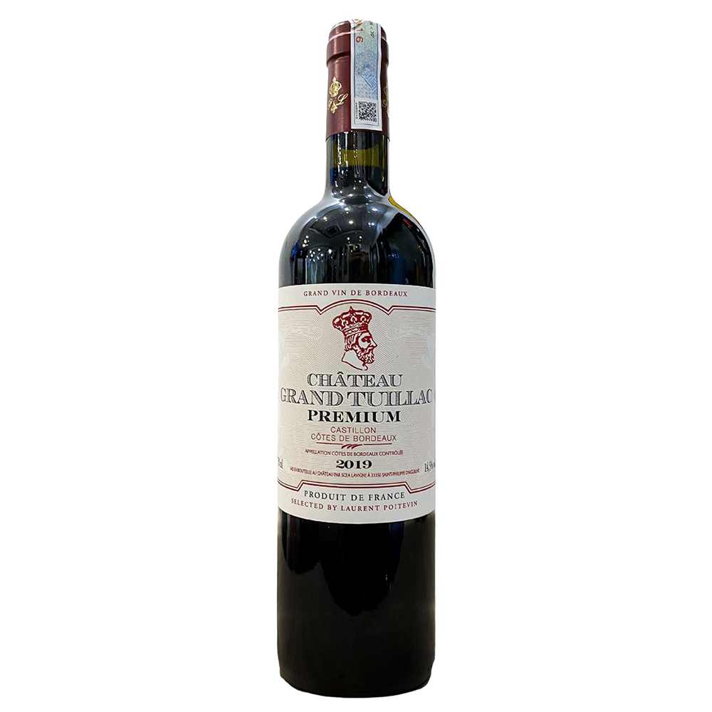 Château Grand Tuillac Premium | Rượu vang đỏ | Quốc gia: Pháp | Xuất xứ: Bordeaux | Giống nho: Cabernet Franc