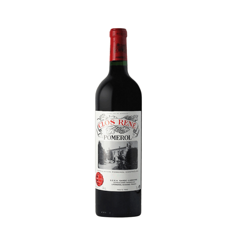 Rượu Vang Pháp Clos Rene Pomerol 1% ABV* mang thương hiệu Clos René