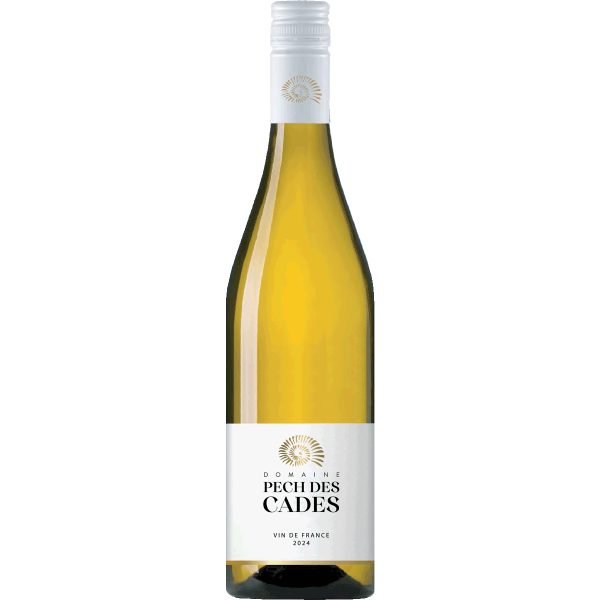 Domaine Pech Des Cades Blanc Sec White | Rượu vang trắng | Quốc gia: Pháp | Xuất xứ: Languedoc- Roussillon | Giống nho: Grenache