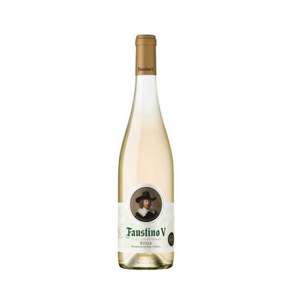 Rượu Vang Tây Ban Nha Faustino V Viura Chardonnay mang thương hiệu Faustino