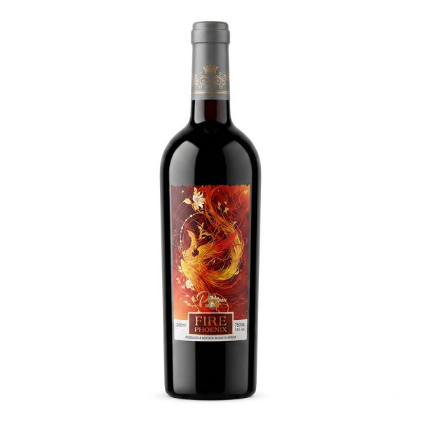 Fire Phoenix 750 ml là sản phẩm thuộc nhóm rượu vang của thương hiệu Fire Phoenix. Thông tin hiện có ghi nhận dung tích 750ml và quốc gia Nam Phi.