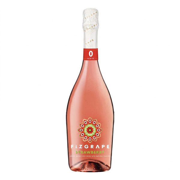 Rượu Vang FIZGRAPE Strawberry Sparkling Alcohol Free