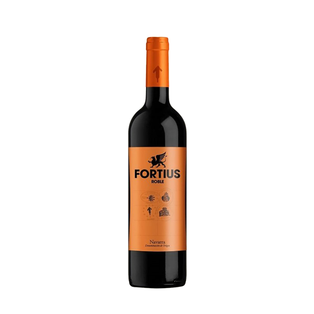 Rượu Vang Tây Ban Nha Fortius Red Roble mang thương hiệu Fortius Red