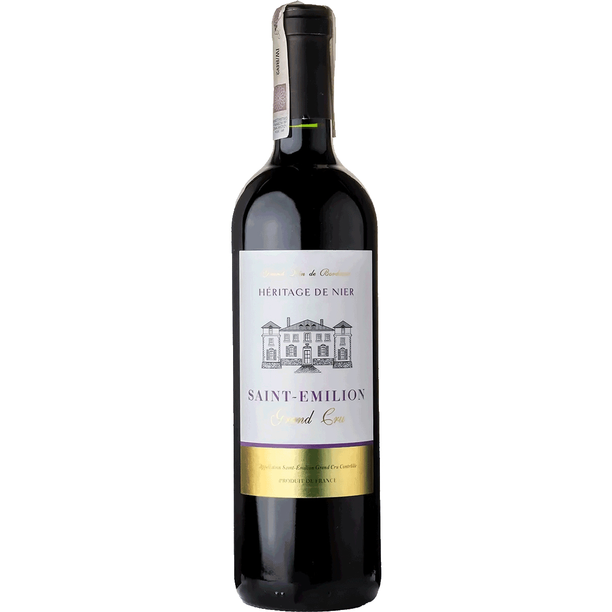 Heritage de Nier | Rượu vang đỏ | Quốc gia: Pháp | Xuất xứ: Saint Emilion/ Bordeaux | Giống nho: Bordeaux Blend