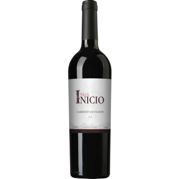 Rượu Vang Inicio Cabernet Sauvignon mang thương hiệu Exportadora Y Com. Vinedos Patricio Butron Ltda