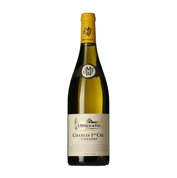 Rượu Vang J.Moreau & Fils Chablis 1er Cru Vaillons mang thương hiệu Maison J. Moreau et Fils