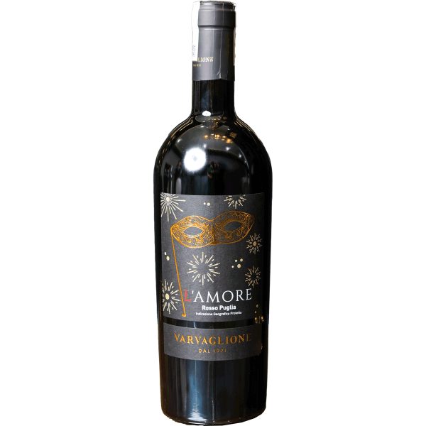 L'amore Rosso Puglia IGP | Rượu vang đỏ | Quốc gia: Ý | Xuất xứ: Puglia | Giống nho: Primitivo