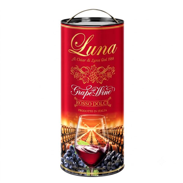 Vang Ý đỏ ngọt LUNA Rosso Dolce 10% - 3L là sản phẩm thuộc nhóm Rượu vang đỏ ngọt