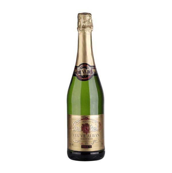 Rượu Vang Mousseux Veuve Alban Brut mang thương hiệu Vin Mousseux