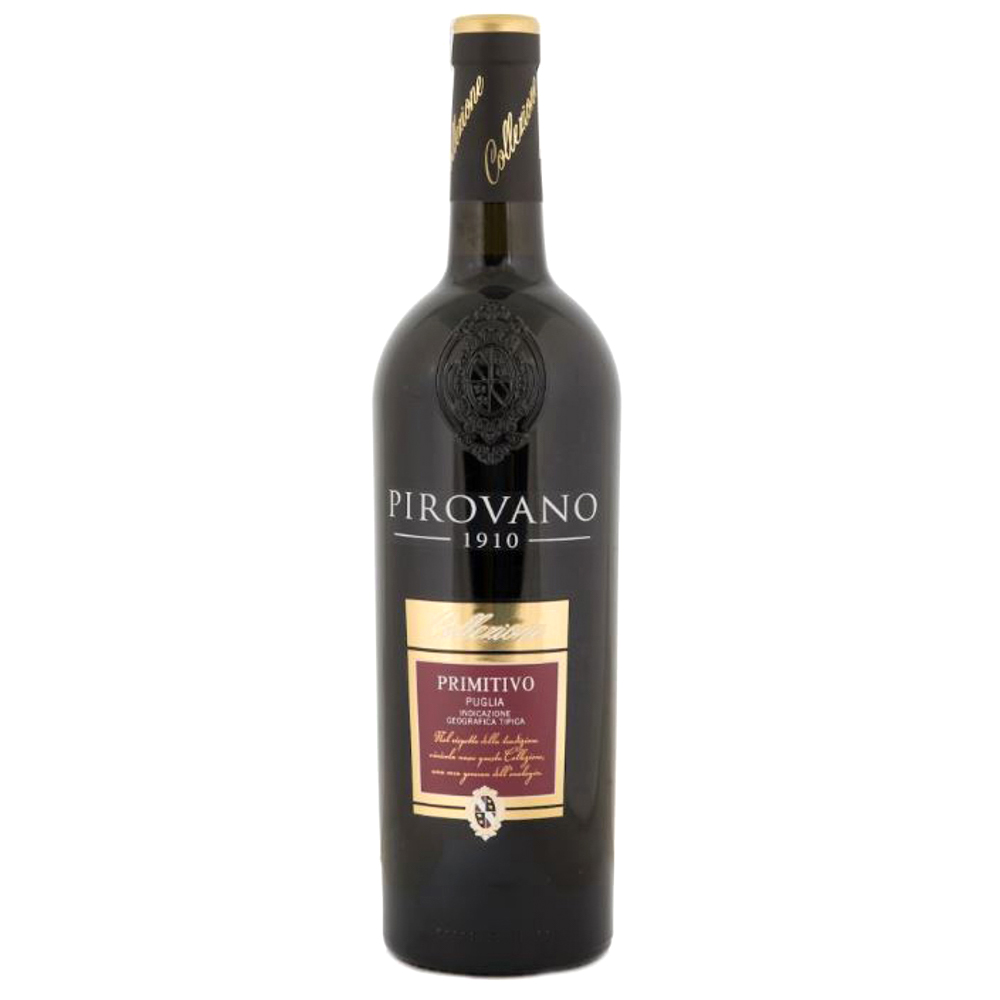 Rượu Vang Pirovano Primitivo mang thương hiệu Cantine Pirovano